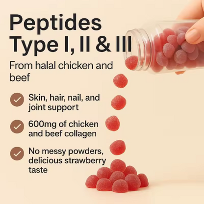 Premium RevitaGlow Collagen Gummies™